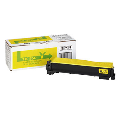Kyocera 1T02HMAEU0 TK-550Y Yellow Toner Cartridge (6000 pages)